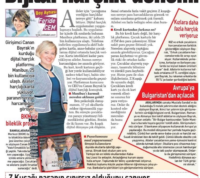 Sabah Gazetesi 19 Mayıs 2019